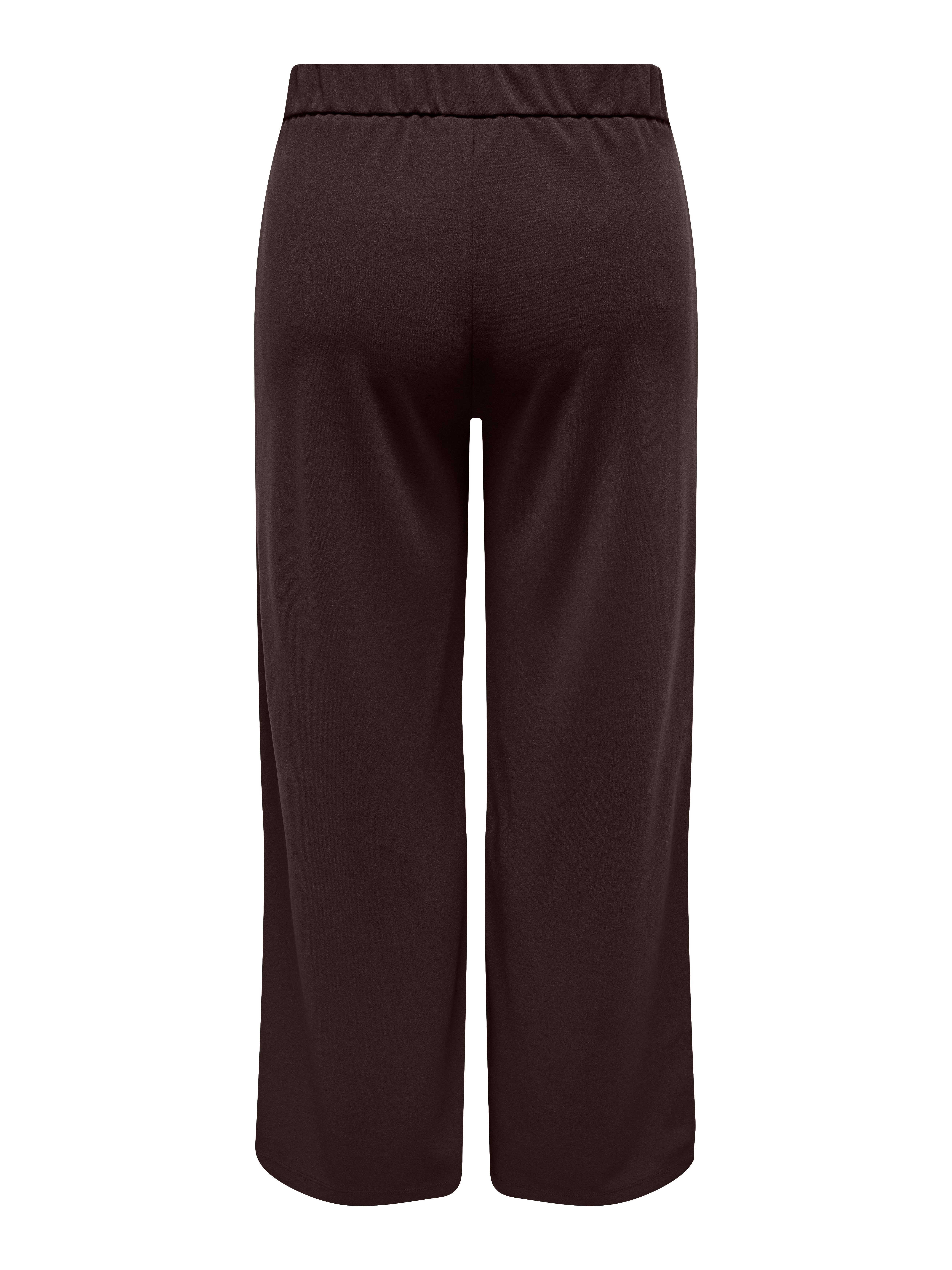 CARSANIA Normal geschnitten Hose mit weitem Beinschnitt Black Coffee