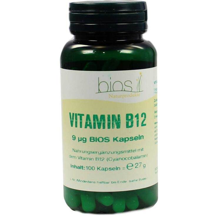 Vitamin B12 9 µg Bios Kapseln, 100 St