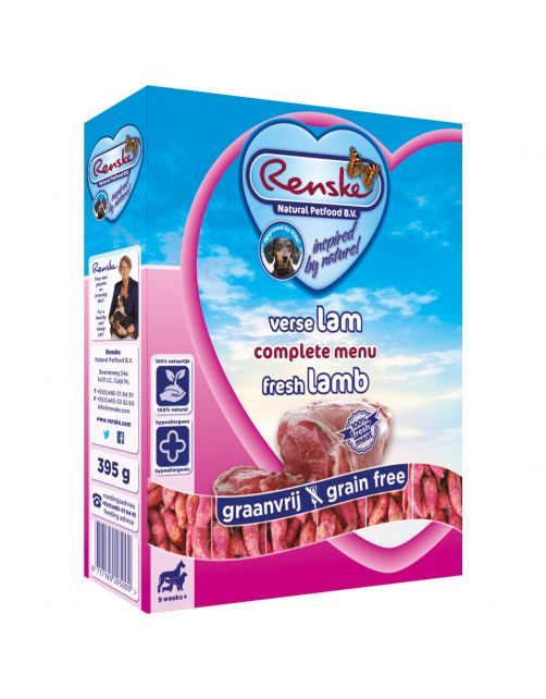 Renske Hond Vers Adult Graanvrij 395 g - Hondenvoer