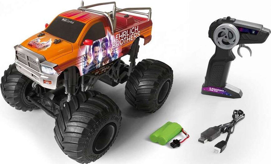 Rc Monster Truck Ram 3500 - Fjernstyret - Ehrlich Brothers - Revell Control - 24580