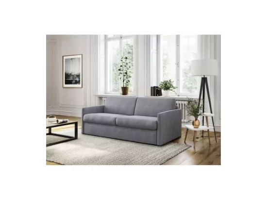 Canapé Convertible Express 3 Places en Tissu L200cm - Alice