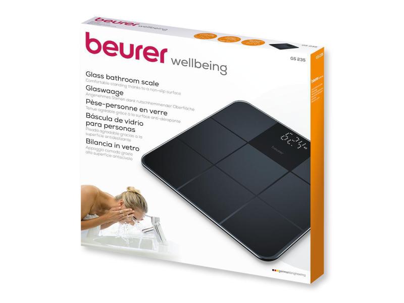 Beurer Personenwaage GS235 Schwarz Körperwaage