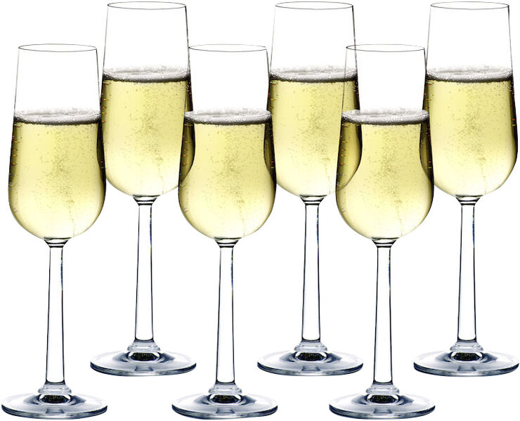 Rosendahl GC 6 stk. Champagneglas, 24 cl Transparent