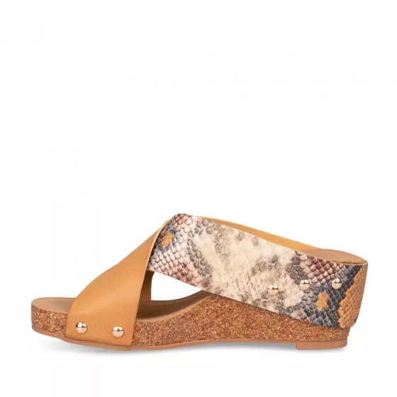 Mules COGNAC LADY GLAM