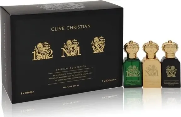 Bvlgari Clive Christian X Travel Set Includes Clive Christian 1872 Feminine Clive Christian No 1 Feminine Clive Christian X Feminine All In 34 Oz Pure Perfume Sprays for Women Gift Set
