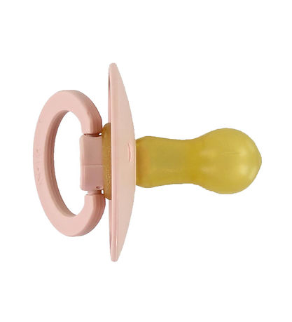 BIBS Colour Schnuller - Gr. 2 - 2er-Pack - Rund - Dark Oak/Blush