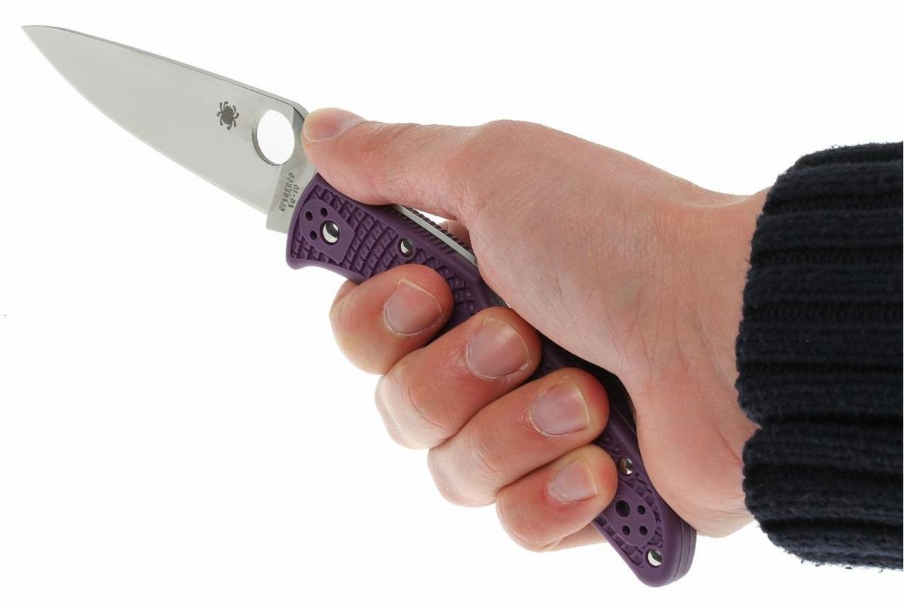 Spyderco Endura 4 Purple C10FPPR zakmes