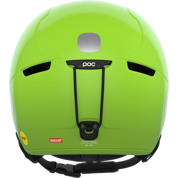 Casque de ski POC POCITO OBEX MIPS FLUORESCENT YELLOW/GREEN