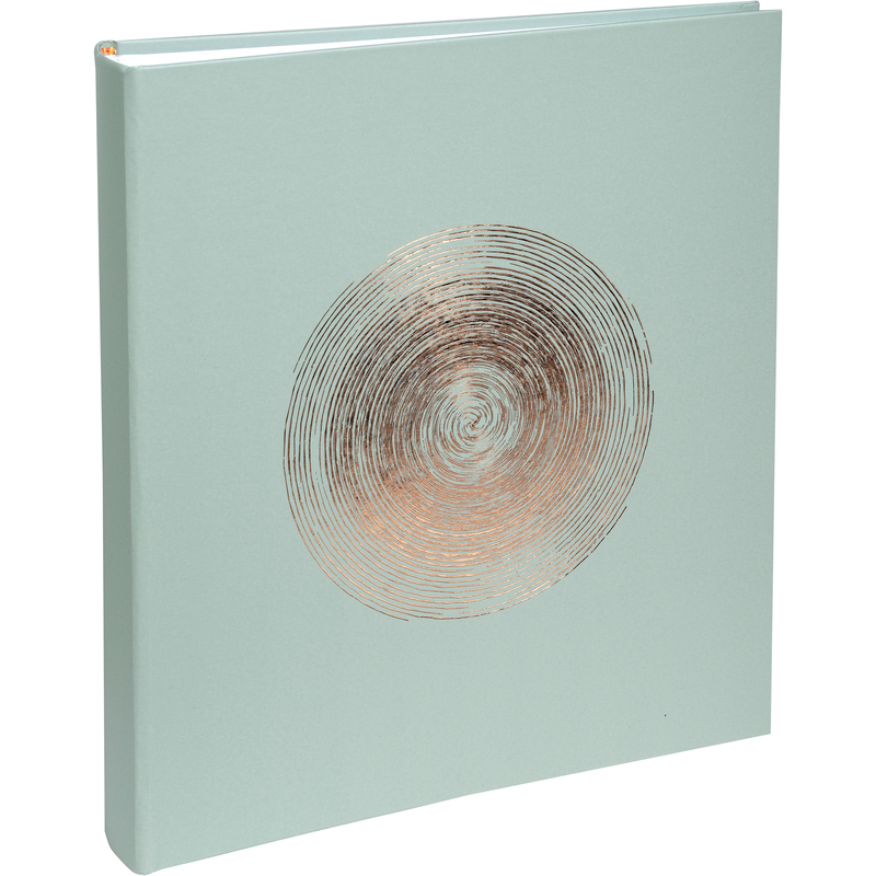 Exacompta Fotoalbum Ellipse, A4, blanco, grün