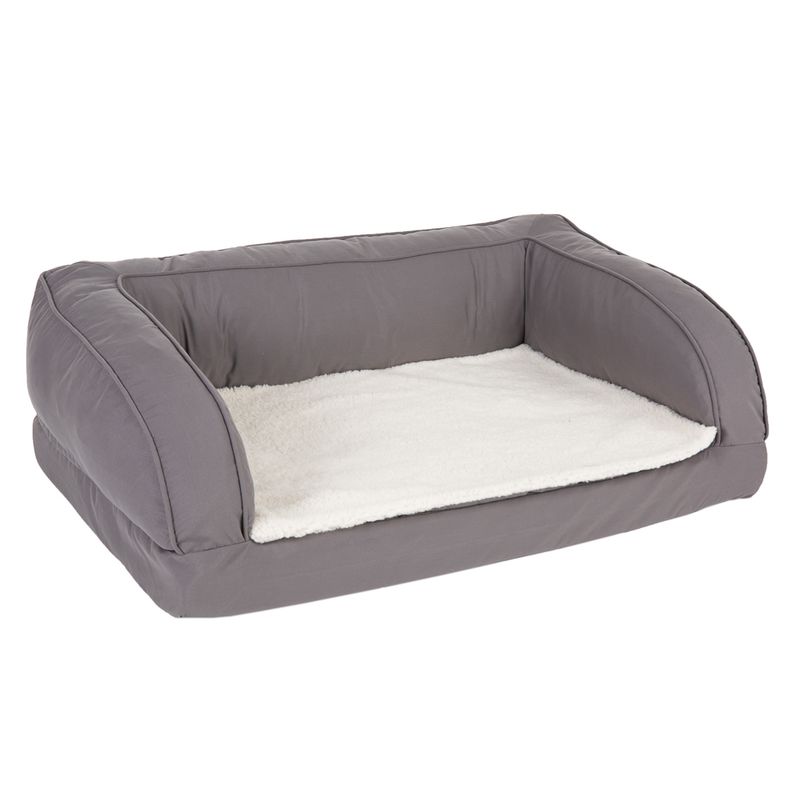 Canapé orthopédique gris