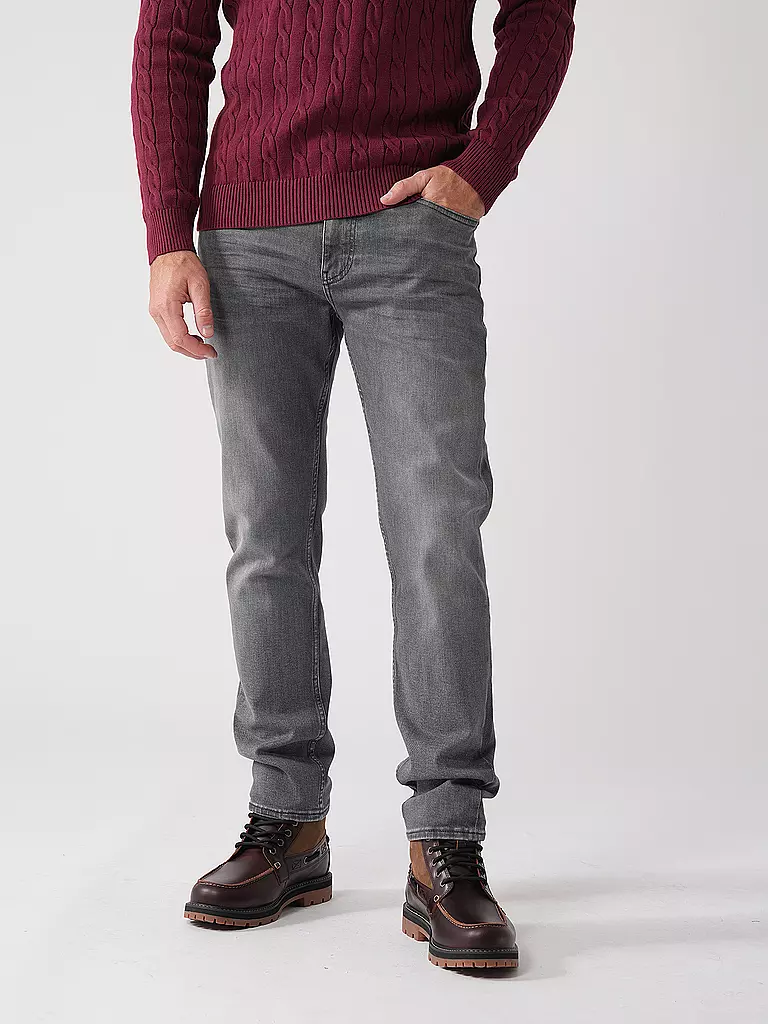 BOSS Jeans Slim Fit grau