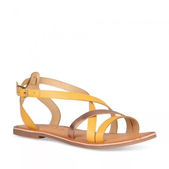 Sandales JAUNE MEGIS CASUAL