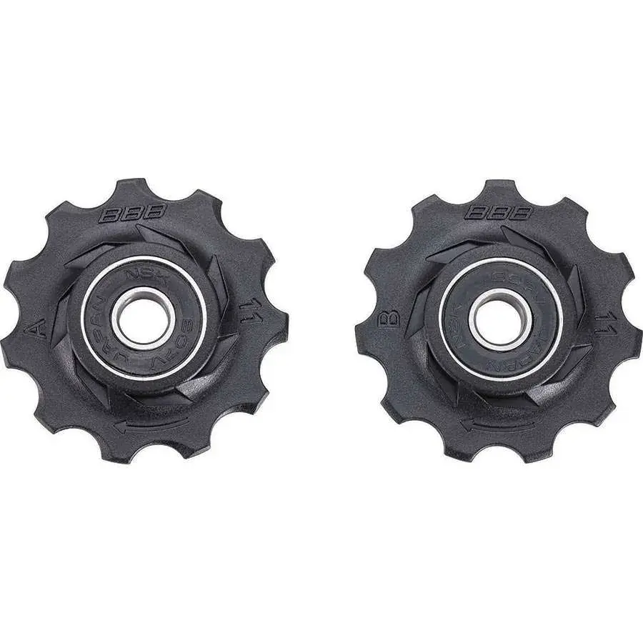 BBB Cycling RollerBoys BDP-02 11T Derailleurwieltjes Zwart