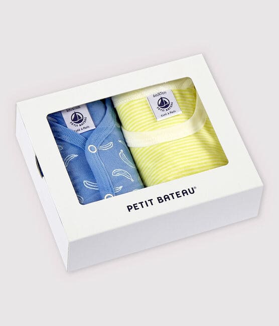 Lot de 2 combicourts en coton