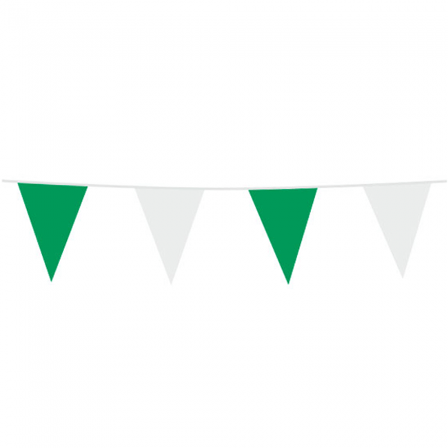 Groen/Witte Vlaggenlijn 10m
