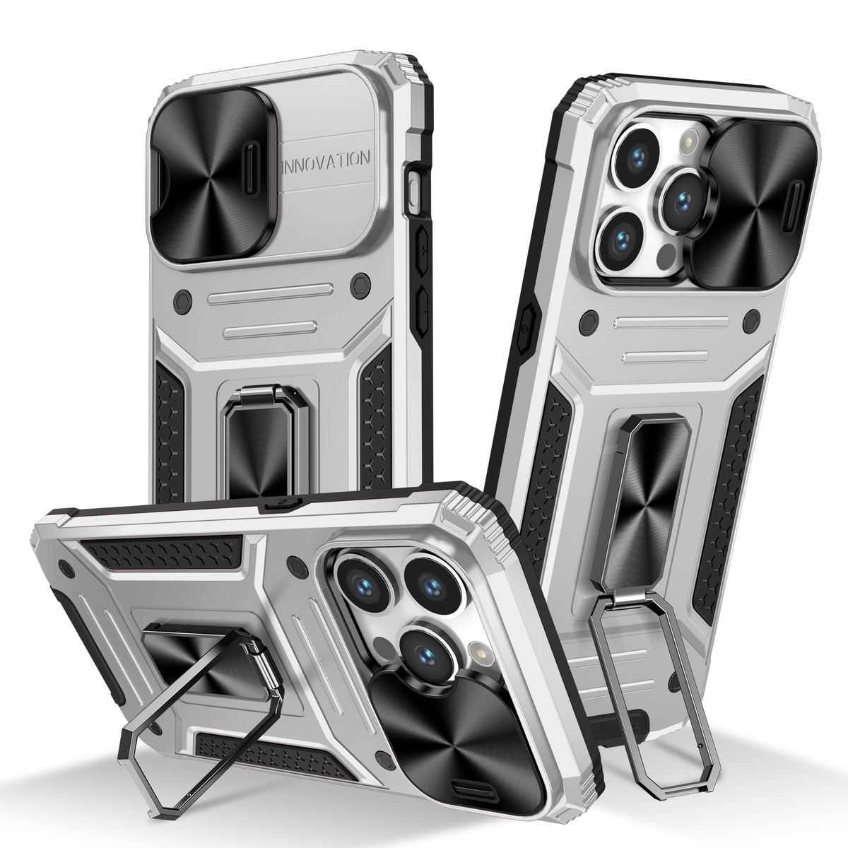 Hülle für Apple iPhone 15 Pro Max Schutz Handy Case Cover Kamera Tasche Etuis