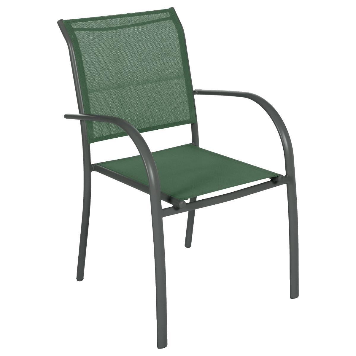 FAUTEUIL PIAZZA OLIVE GRAPHITE