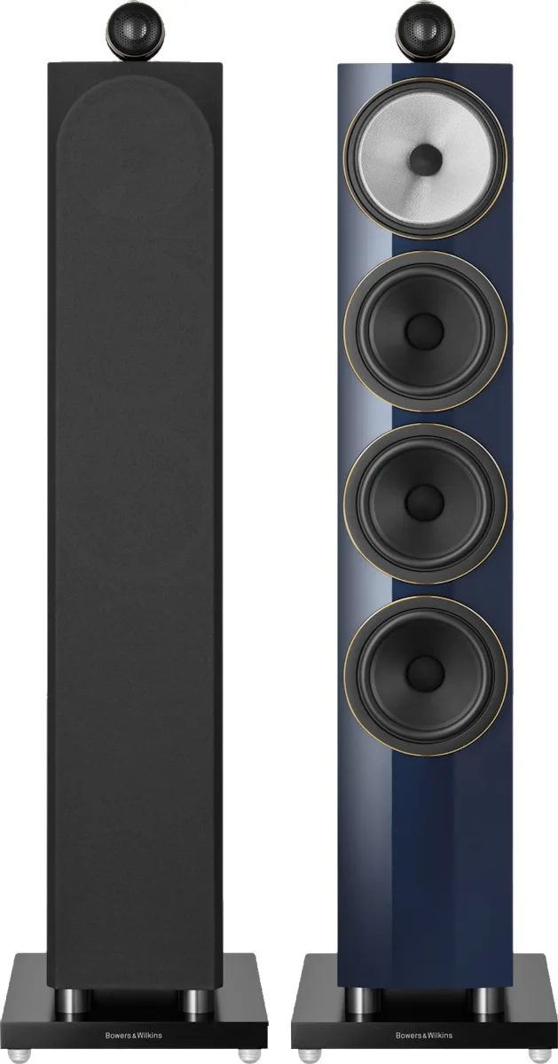 B&W 702 S3 Signature Midnight Blue Metallic (la paire) Enceintes colonne
