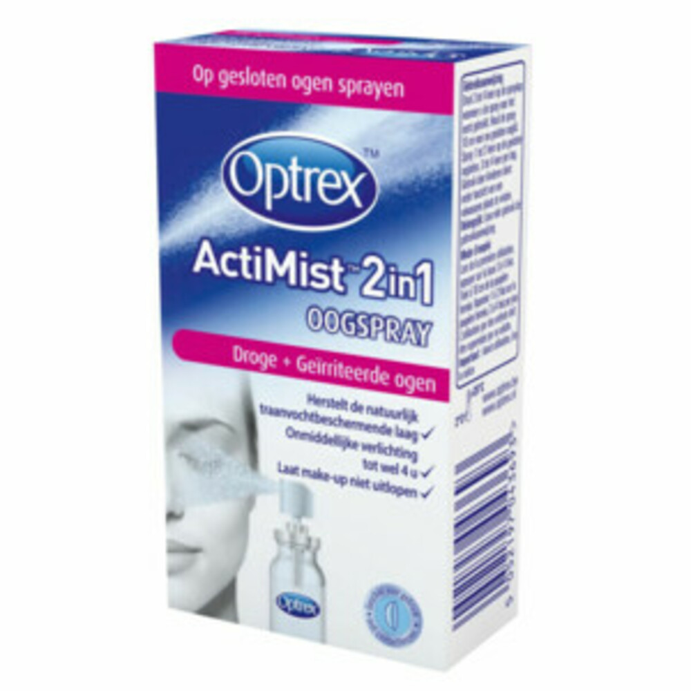Optrex Actimist 2 in 1 Oogspray Droge & Vermoeide Ogen10 ml