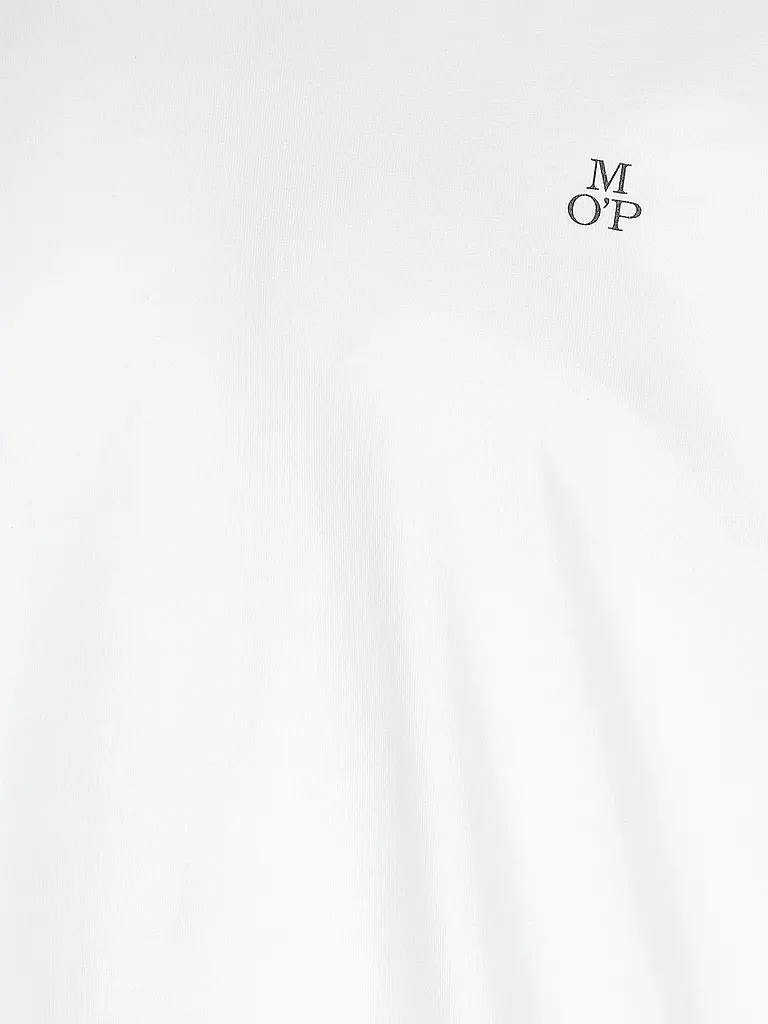 MARC O'POLO Langarmshirt  weiss