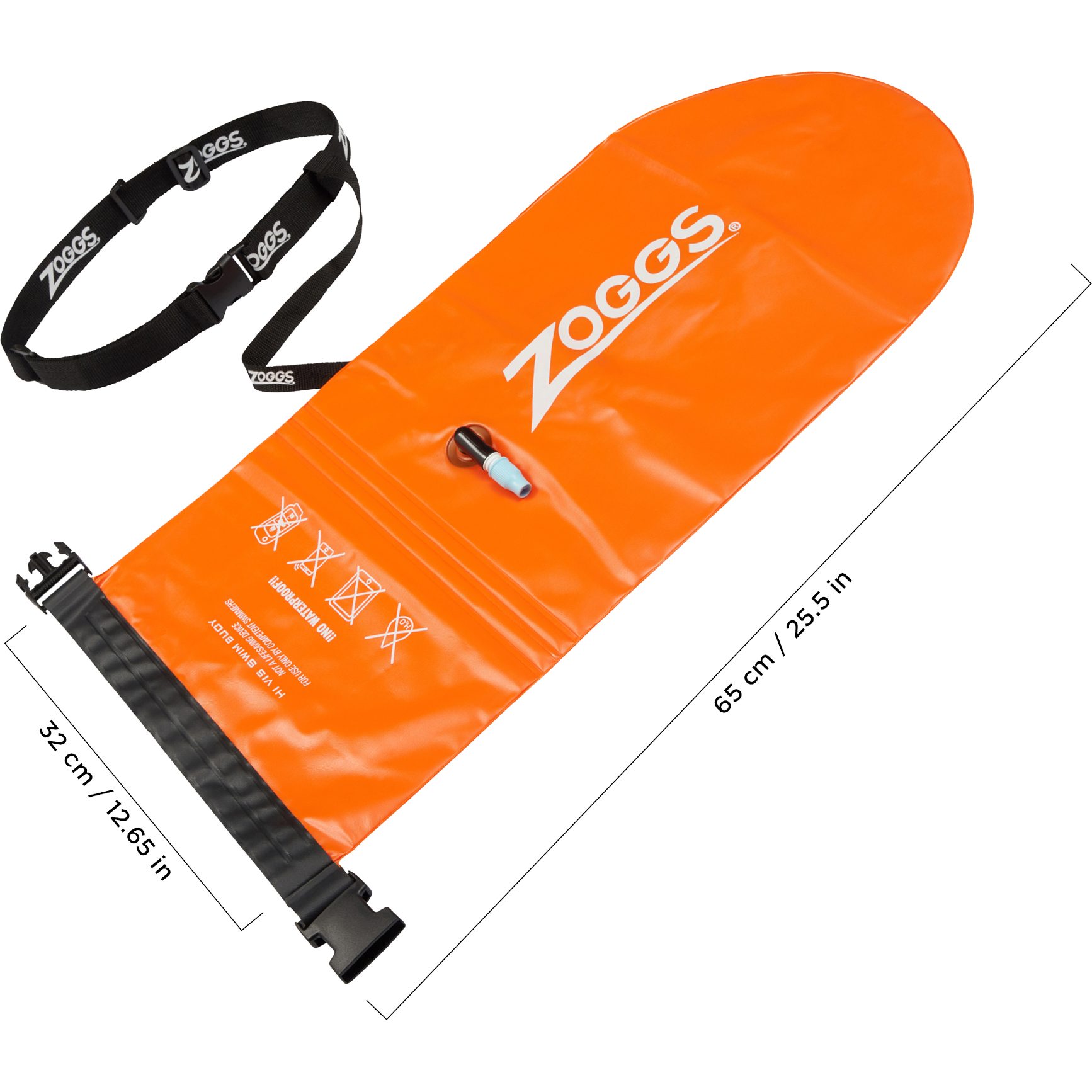 Zoggs Hi Viz Swim Boje orange