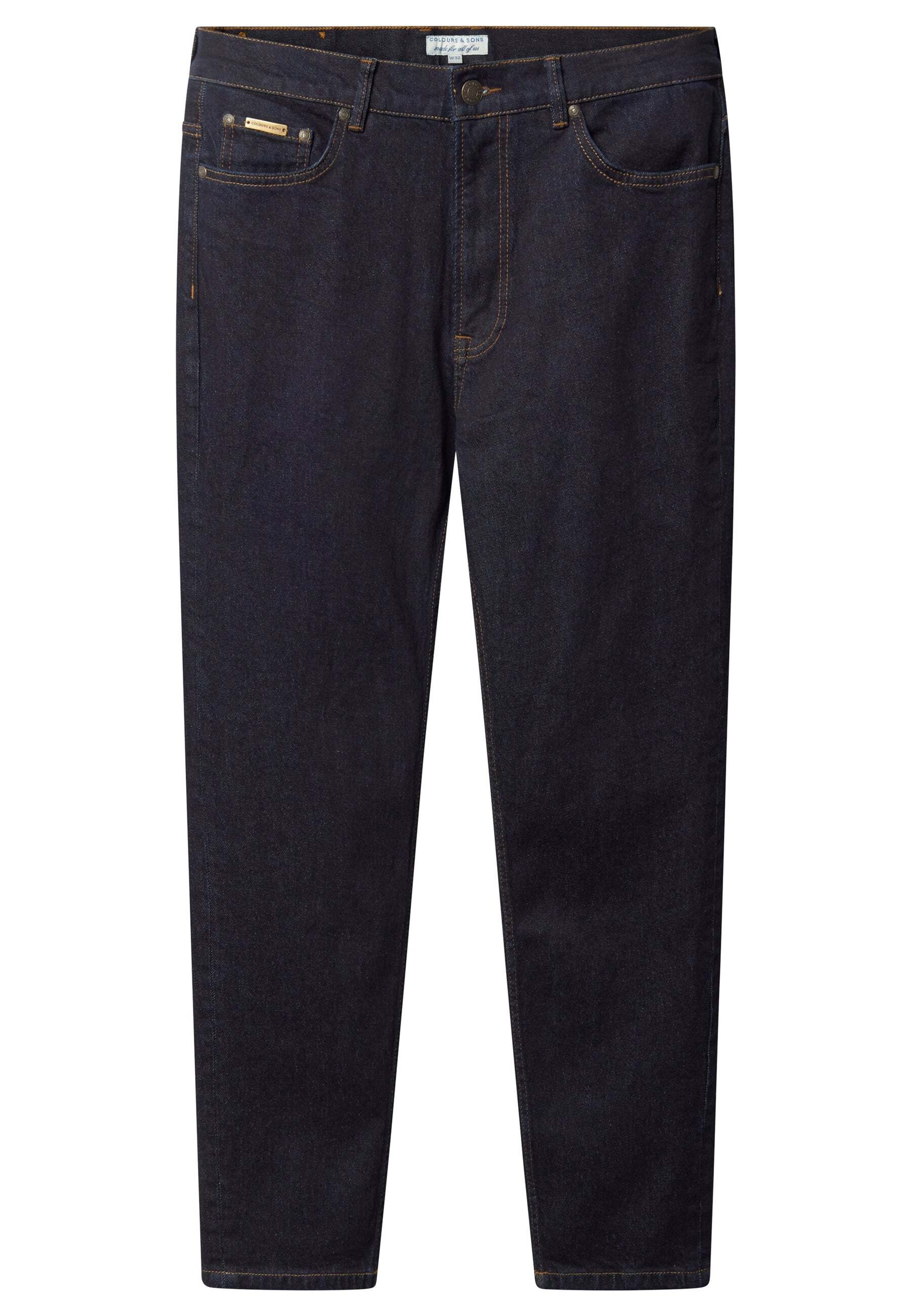 colours & sons Tapered-fit-Jeans »colours & sons Jeans Denim Cropped«