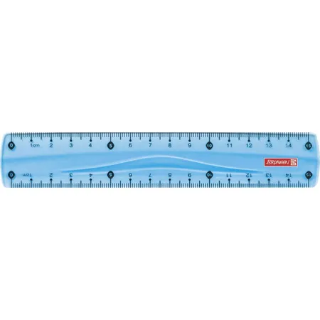 BRUNNEN Lineal Colour Code, aqua, 15cm