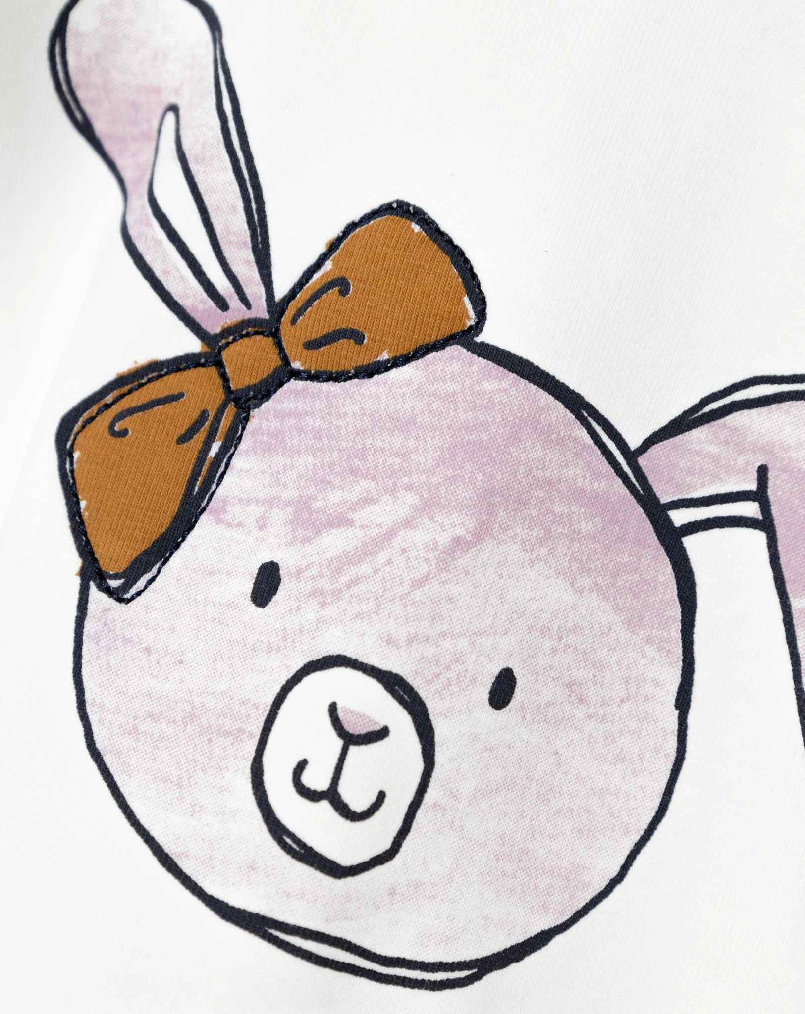 Langarmshirt NBFSIRIA RABBIT in jet stream