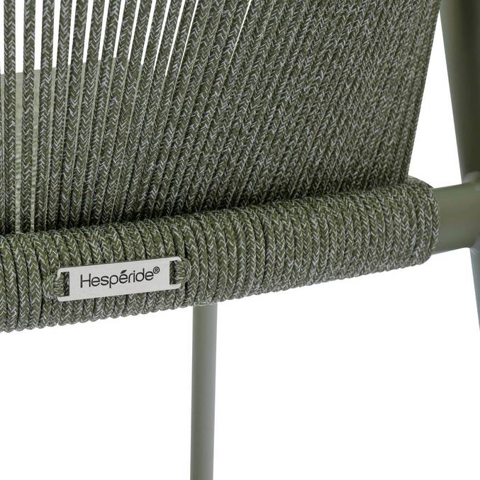 Fauteuil de jardin RIU Sauge / Vert laurier