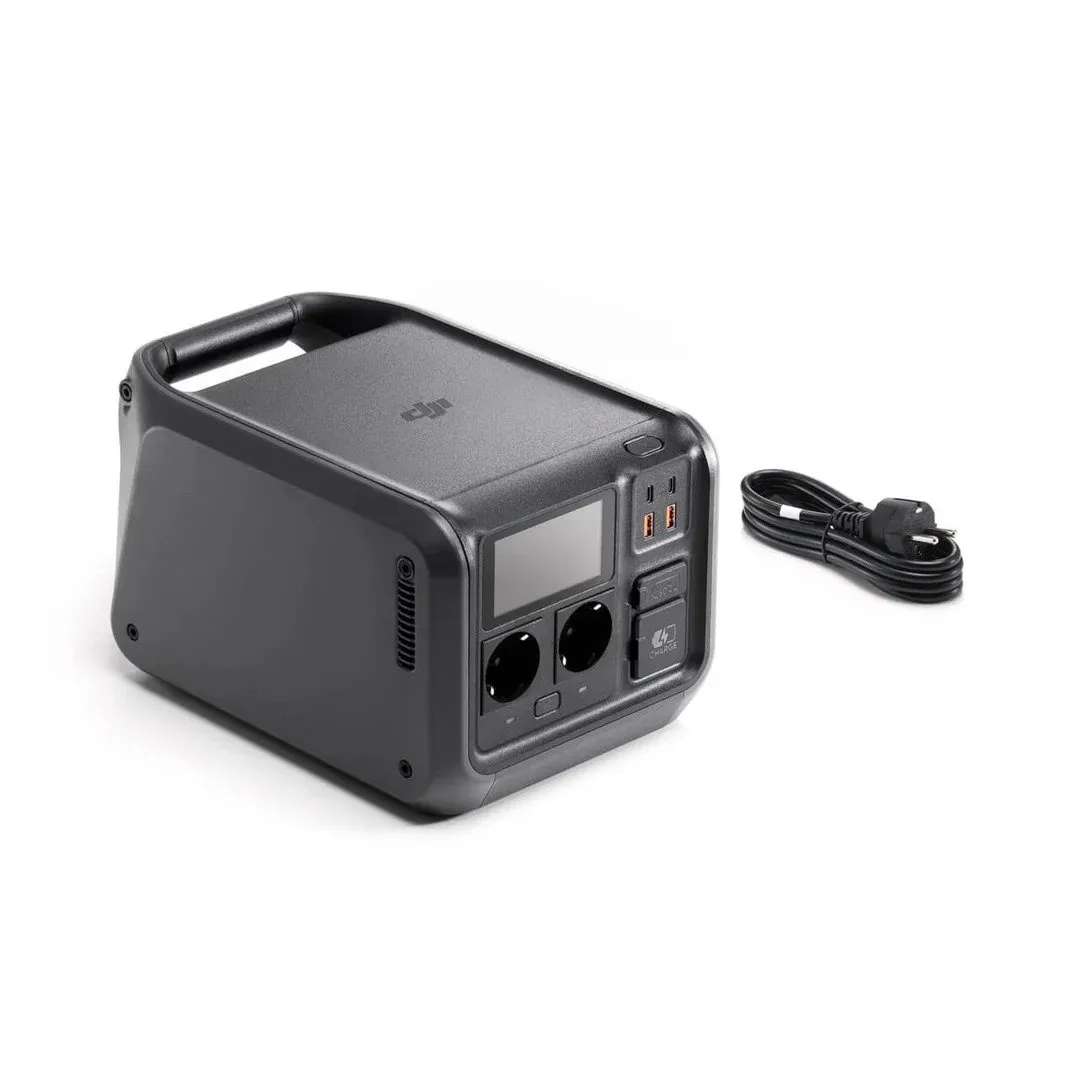 DJI Power 500, Lithium jern fosfat (LiFePO4), Vekselstrøm, Solar, 512 Wh, 1000 W, 240 W, 9 - 27 V