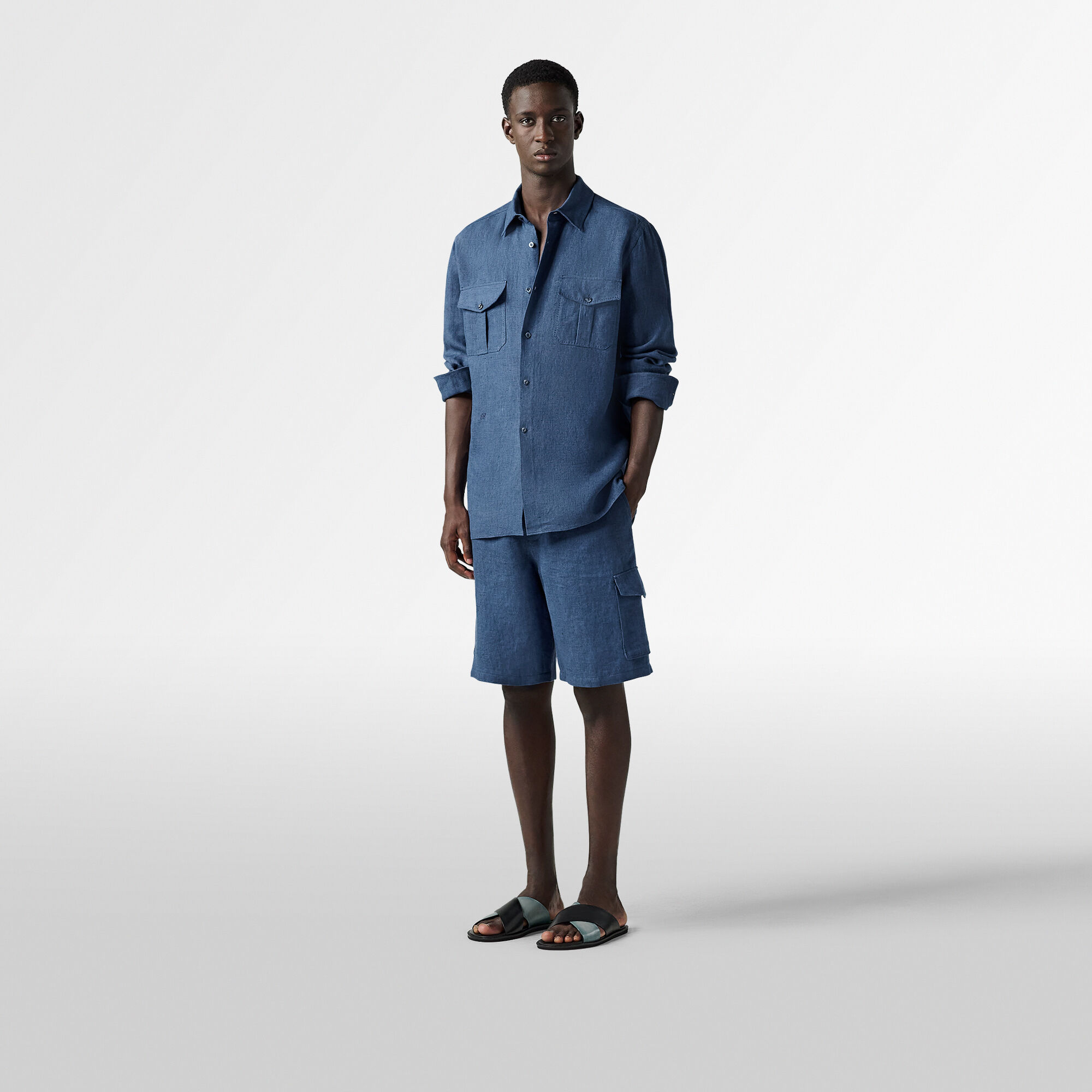 Chemise Militaire En Lin