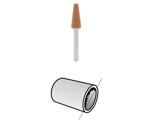 Dremel aluminiumoxide slijpsteen Ø 6,4 mm (953) 3-pack