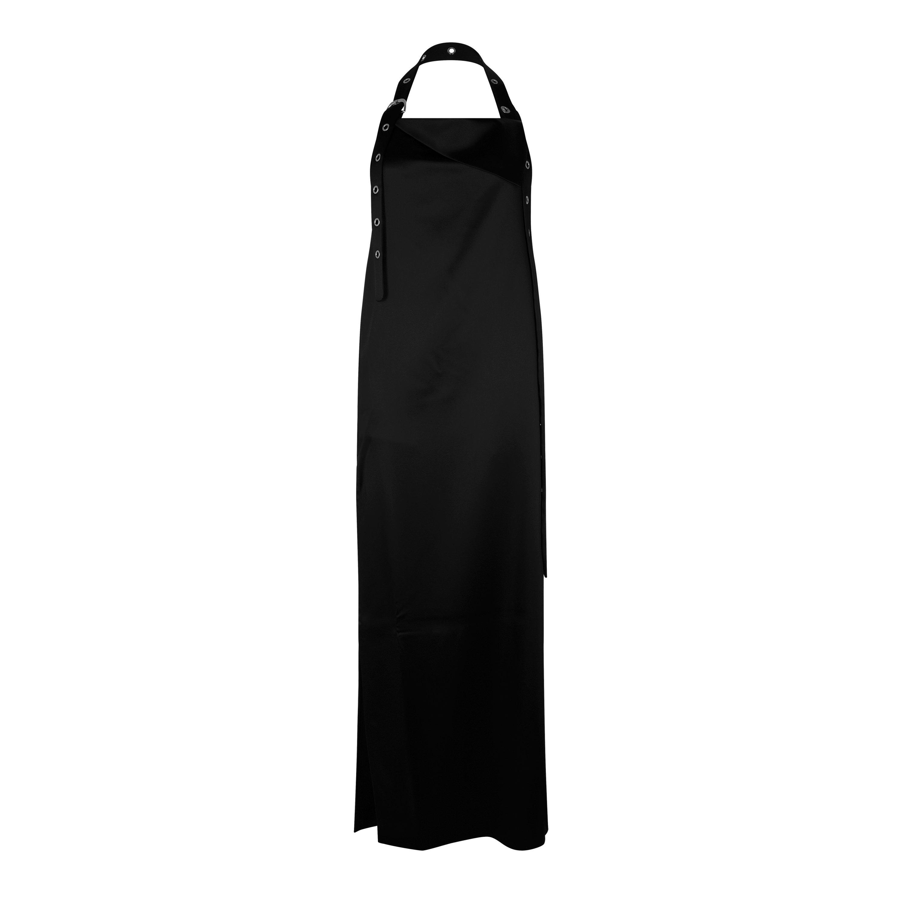 Off White Belted Long Dress
