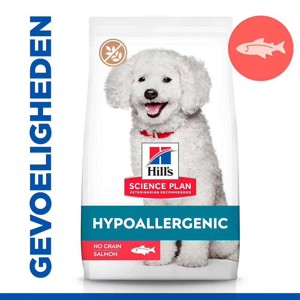 Hill's Science Plan Adult Small & Mini Hypoallergeen - Hondenvoer - 1500 Gram - tonijn, zalm
