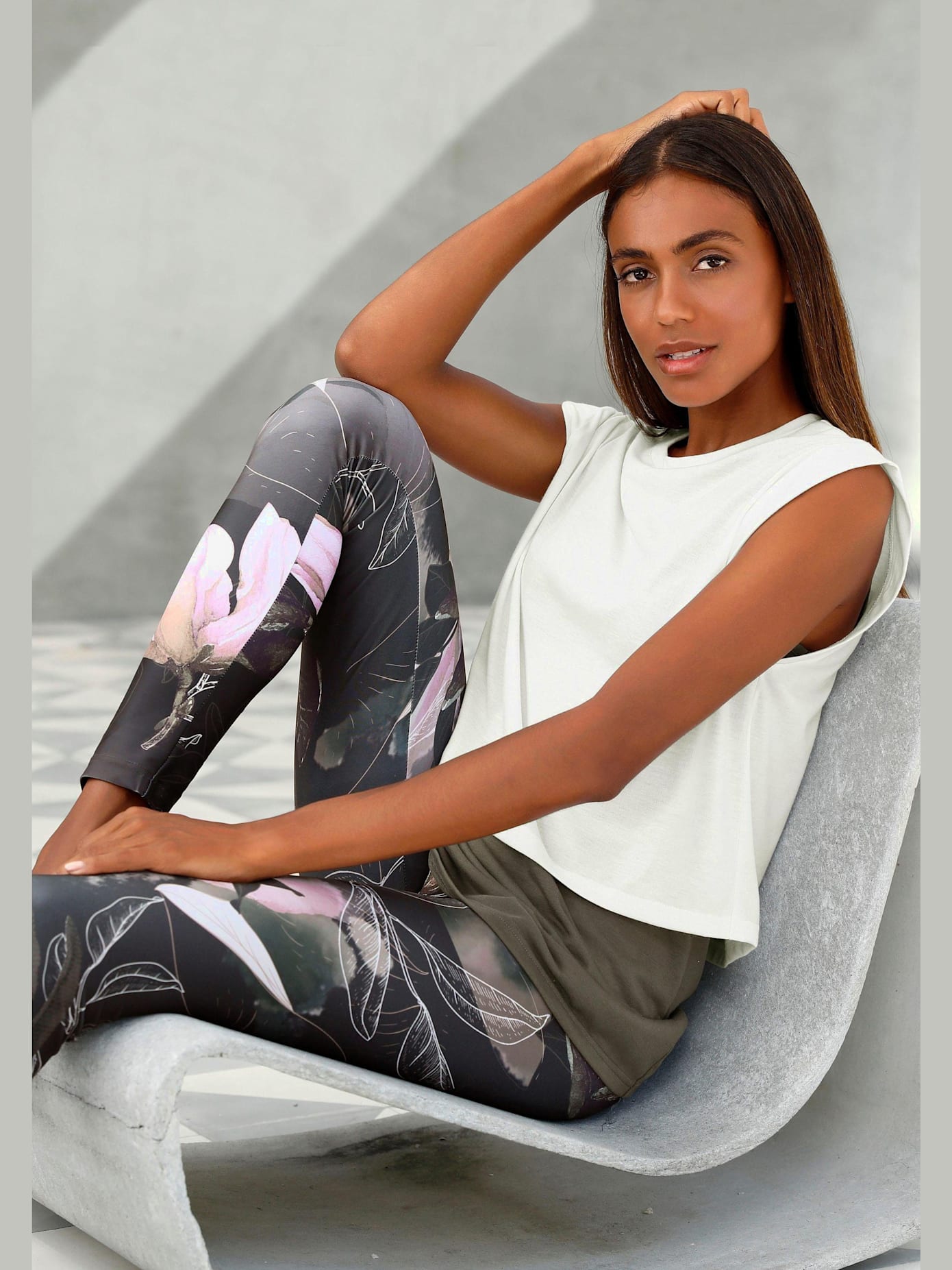 Leggings longs imprimés