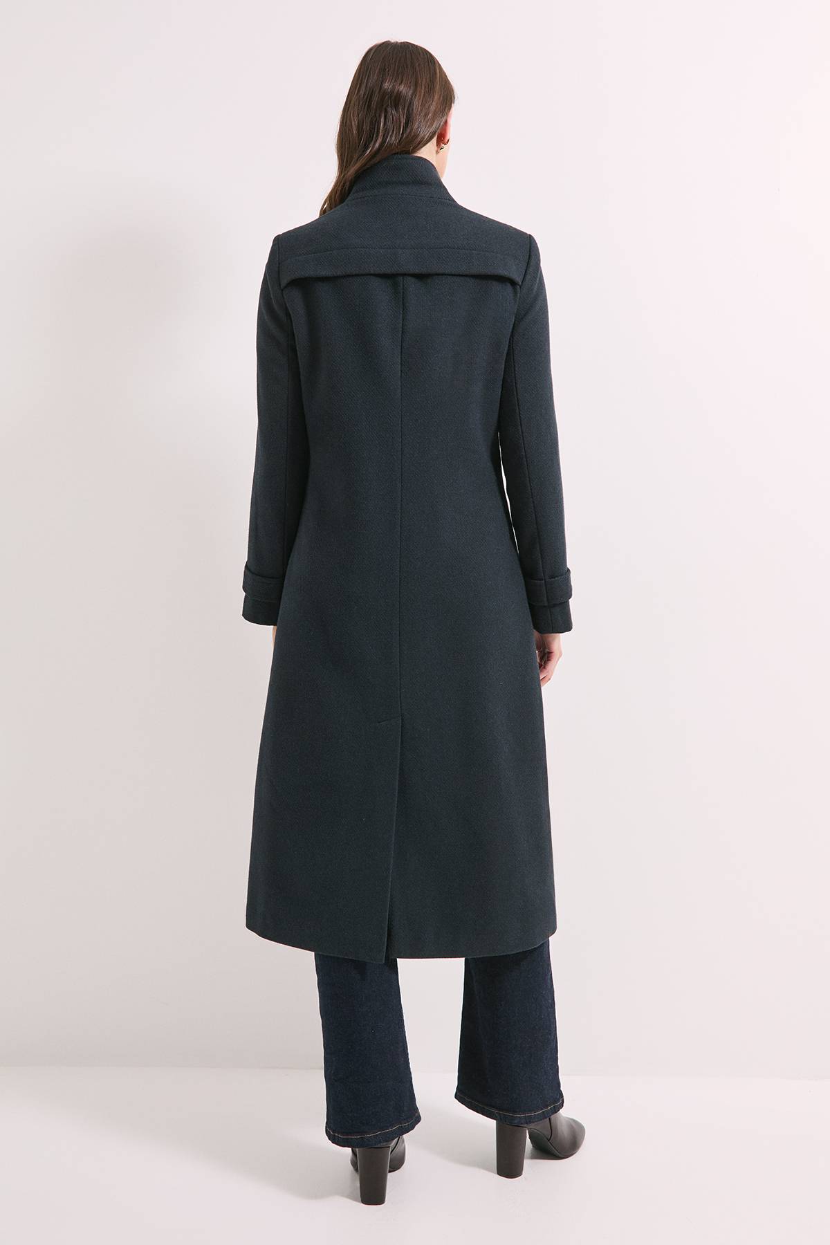 Wallis Manteau Col Montant Principles by Wallis