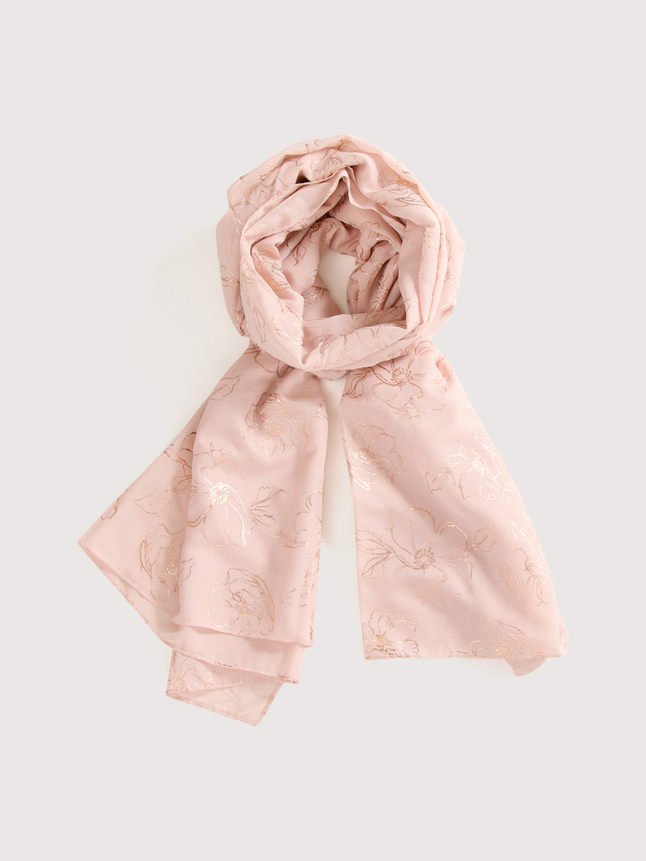 Foulard détails dorés
