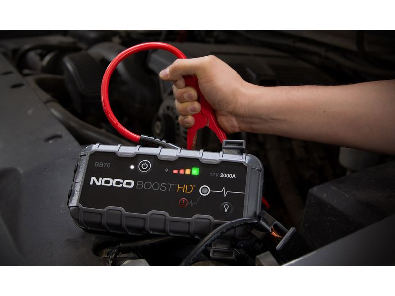 Noco Starterbatterie mit Ladefunktion GB70 12 V 2000A Starterbooster und Powerbank, 12 V, 5'000 mAh