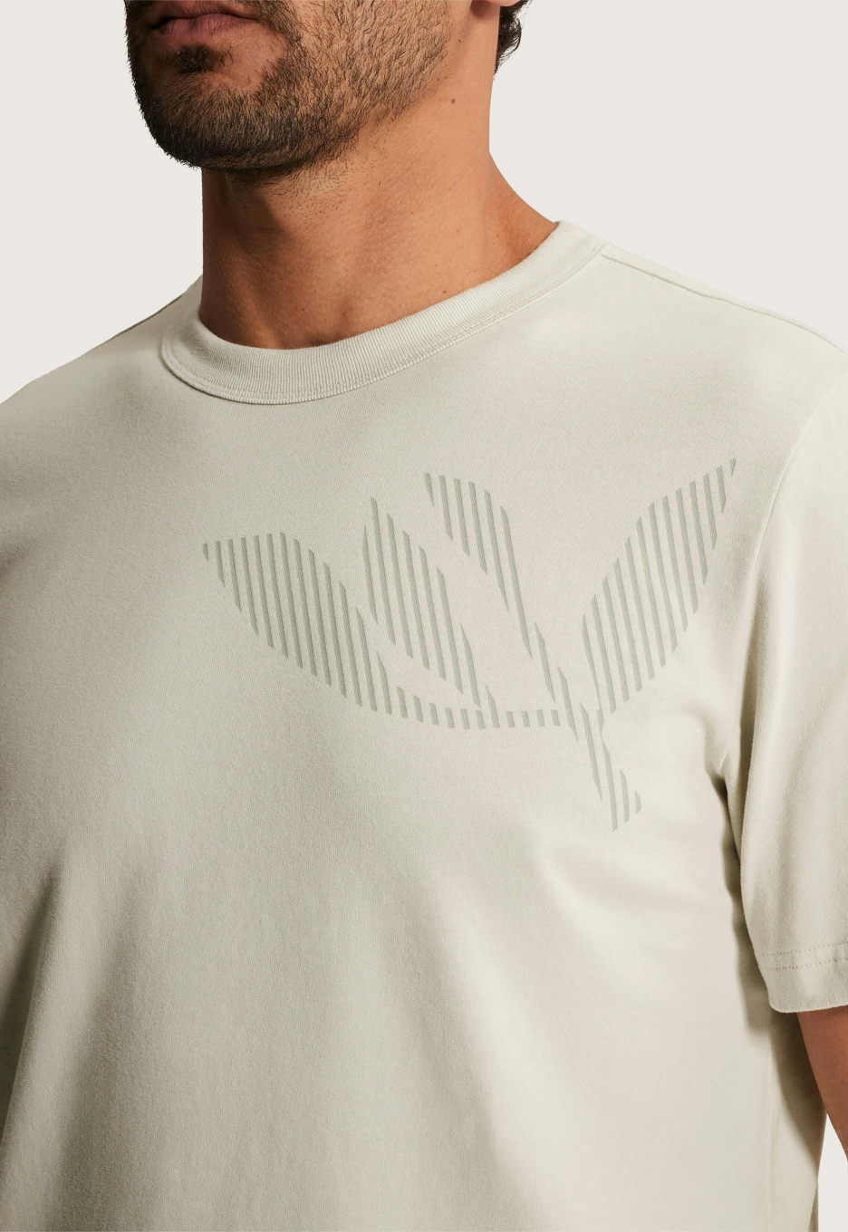 Cast Iron Off-placed Artwork T-shirt