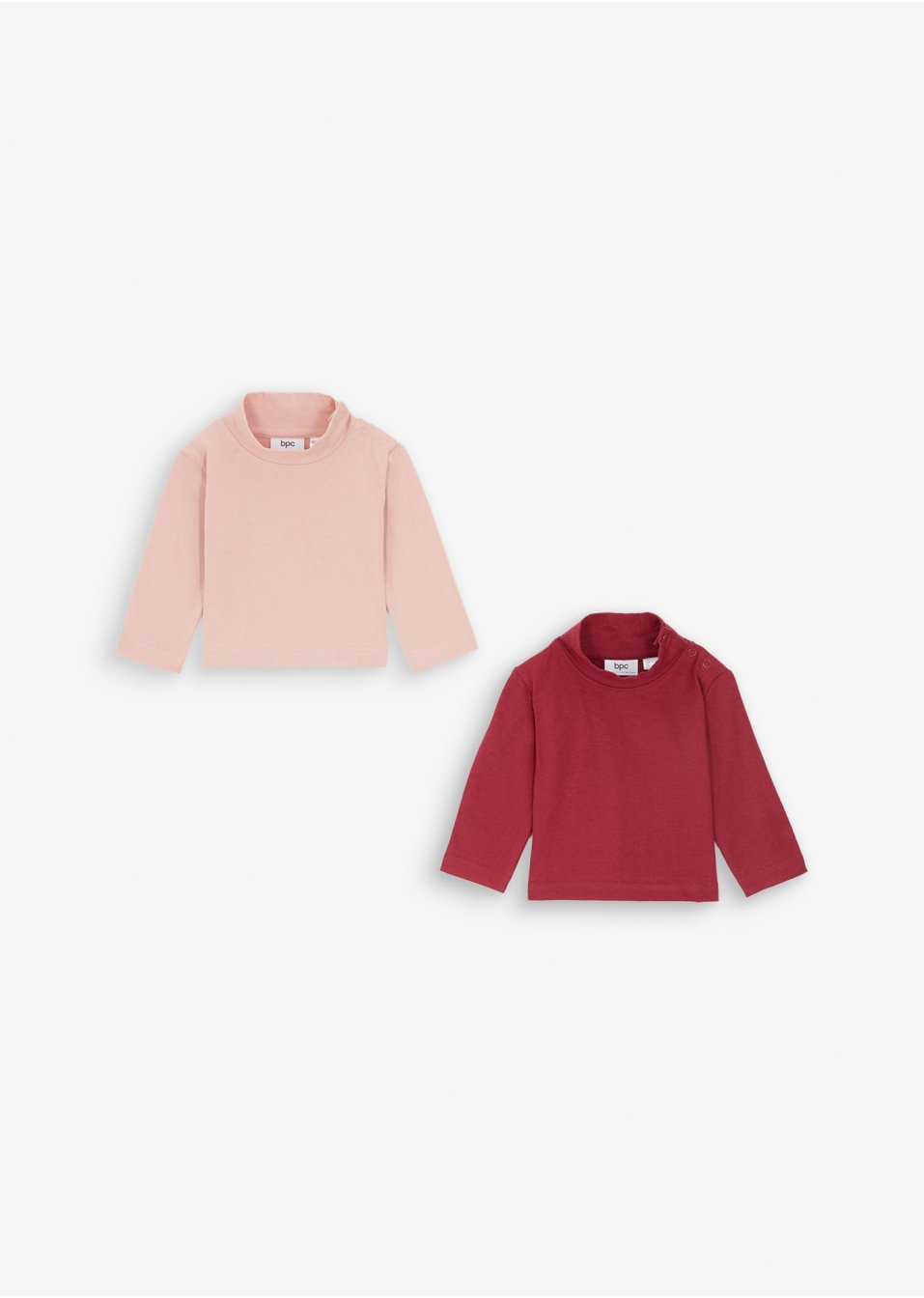 Lot de 2 T-shirts bébé manches longues