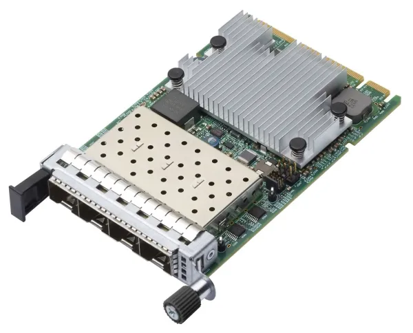Lenovo ThinkSystem Broadcom 57454 - Netværksadapter - OCP 3.0 - 10/25 Gigabit SFP28 x 4 - for ThinkAgile HX1330 Appliance; HX33XX Certified Node; HX7530 Appliance