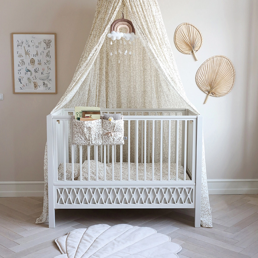Cam Cam® COPENHAGEN Harlequin Kinderbett 60 x 120 cm weiß