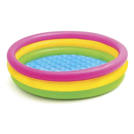 Intex 3-Ring-Pool Sunset Glow bunt