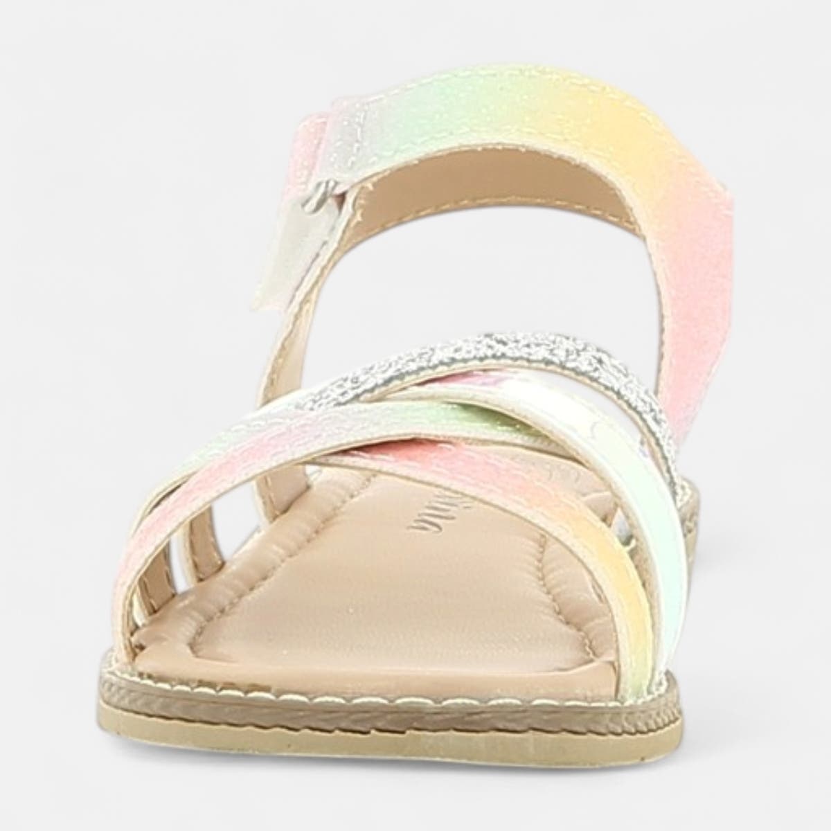 Nu-pieds Fille multicolore