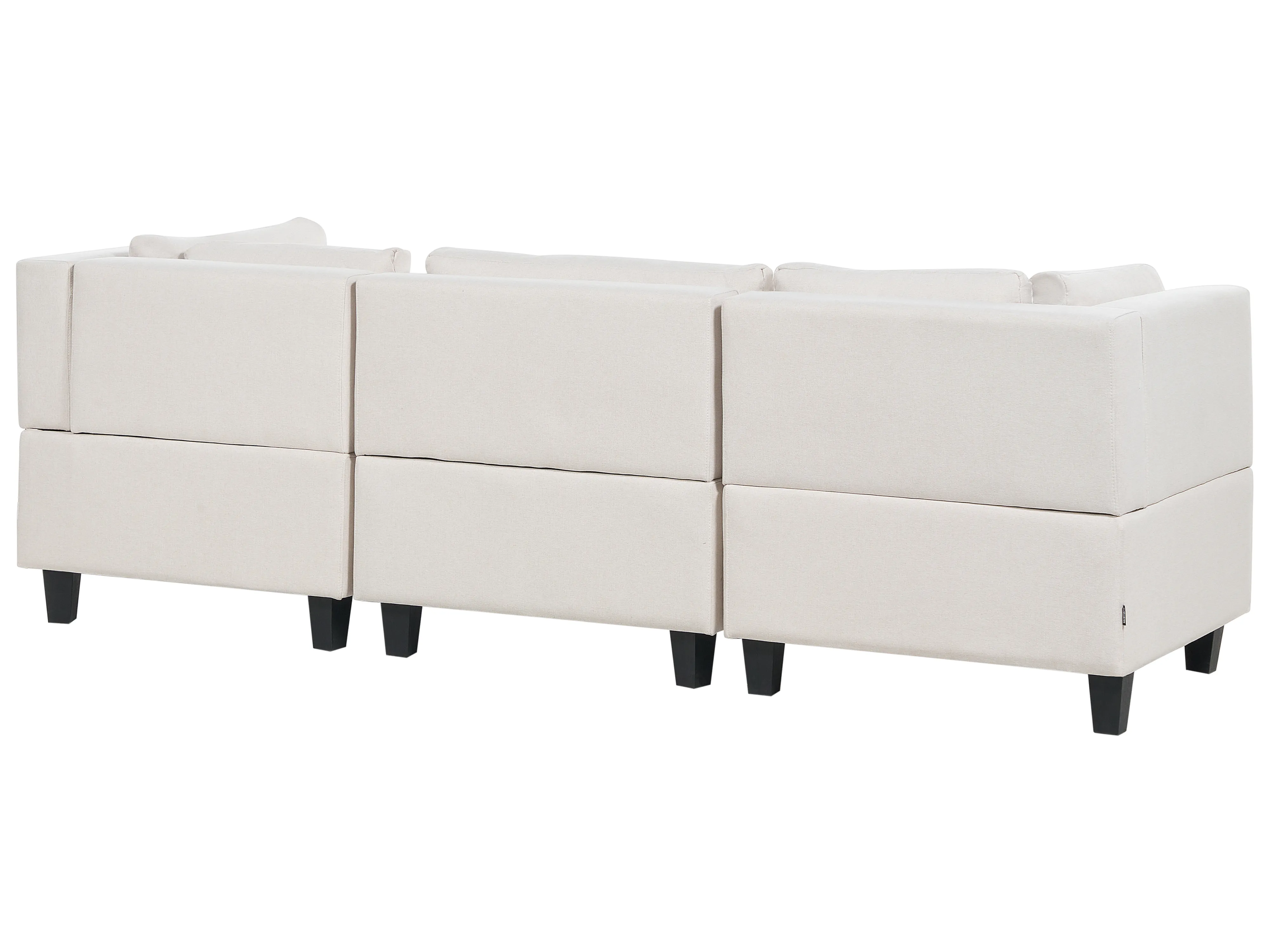 Modulaire bank 3-zits UNSTAD Stof Lichtbeige