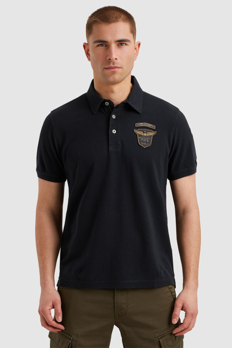 PME legend blauwe heren polo