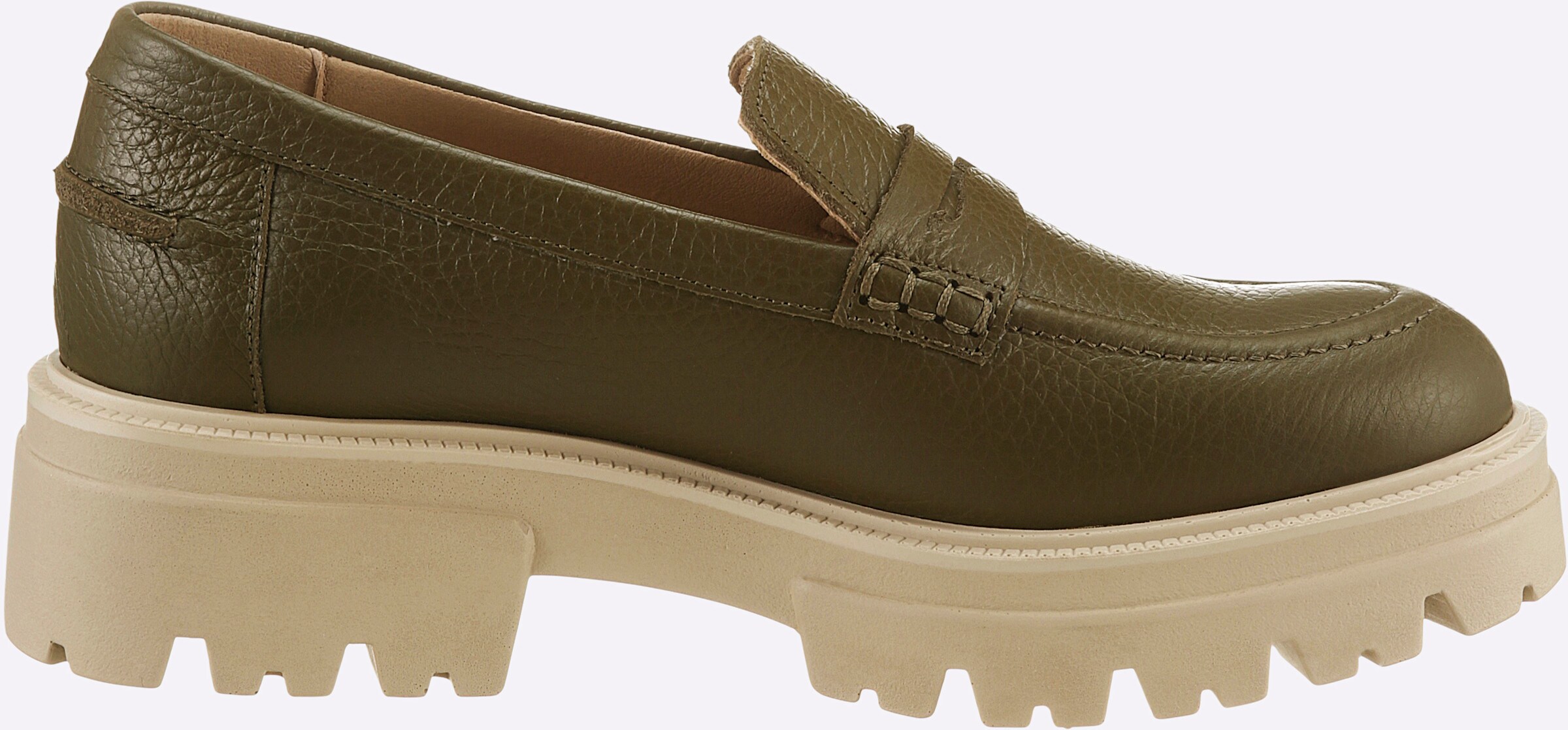 heine Slipper in khaki