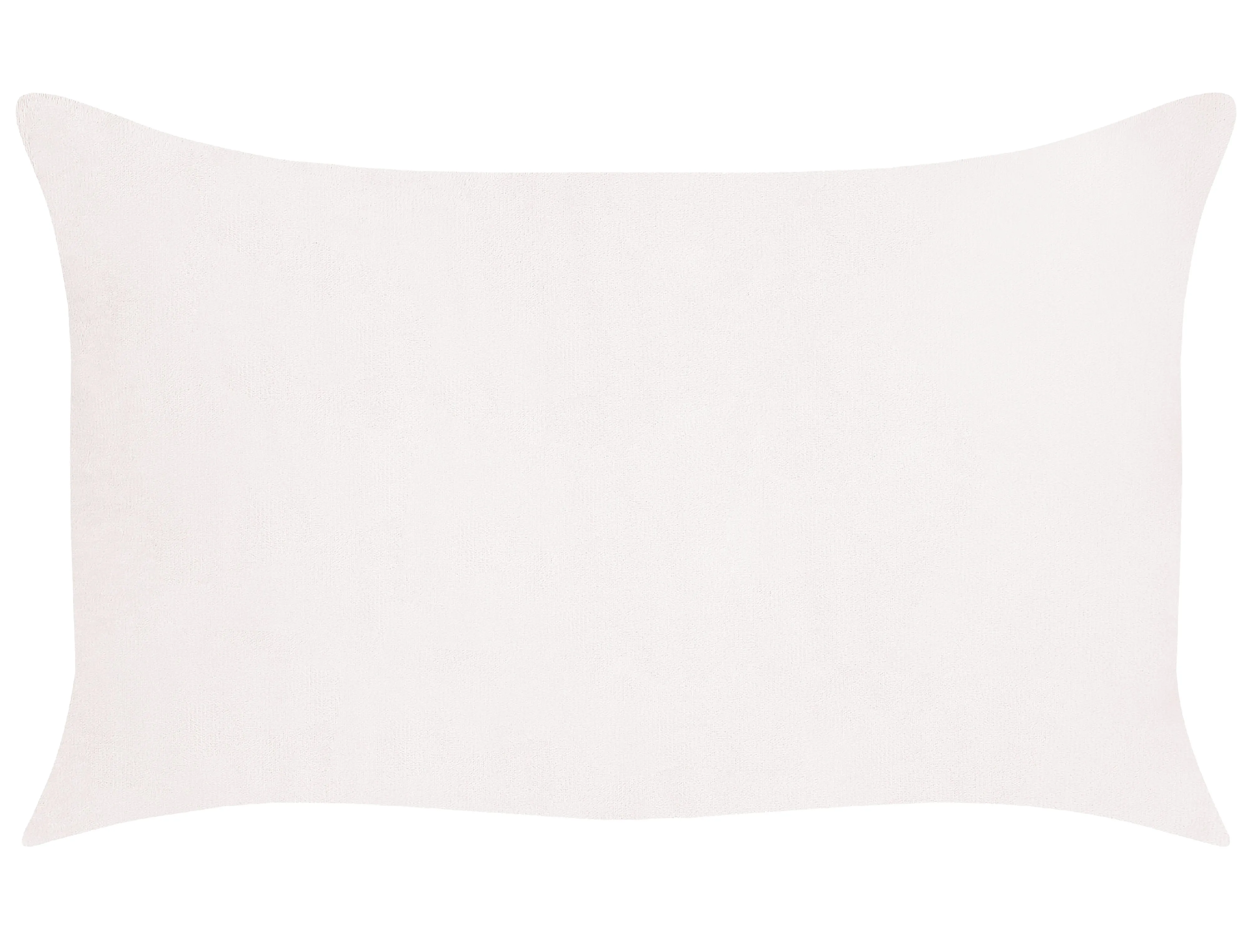 Set van 2 sierkussens MILLET Corduroy 30 x 50 cm Gebroken wit geometrisch patroon