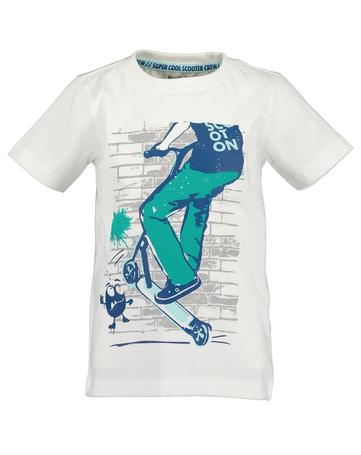 T-Shirt SCOOTON in weiß