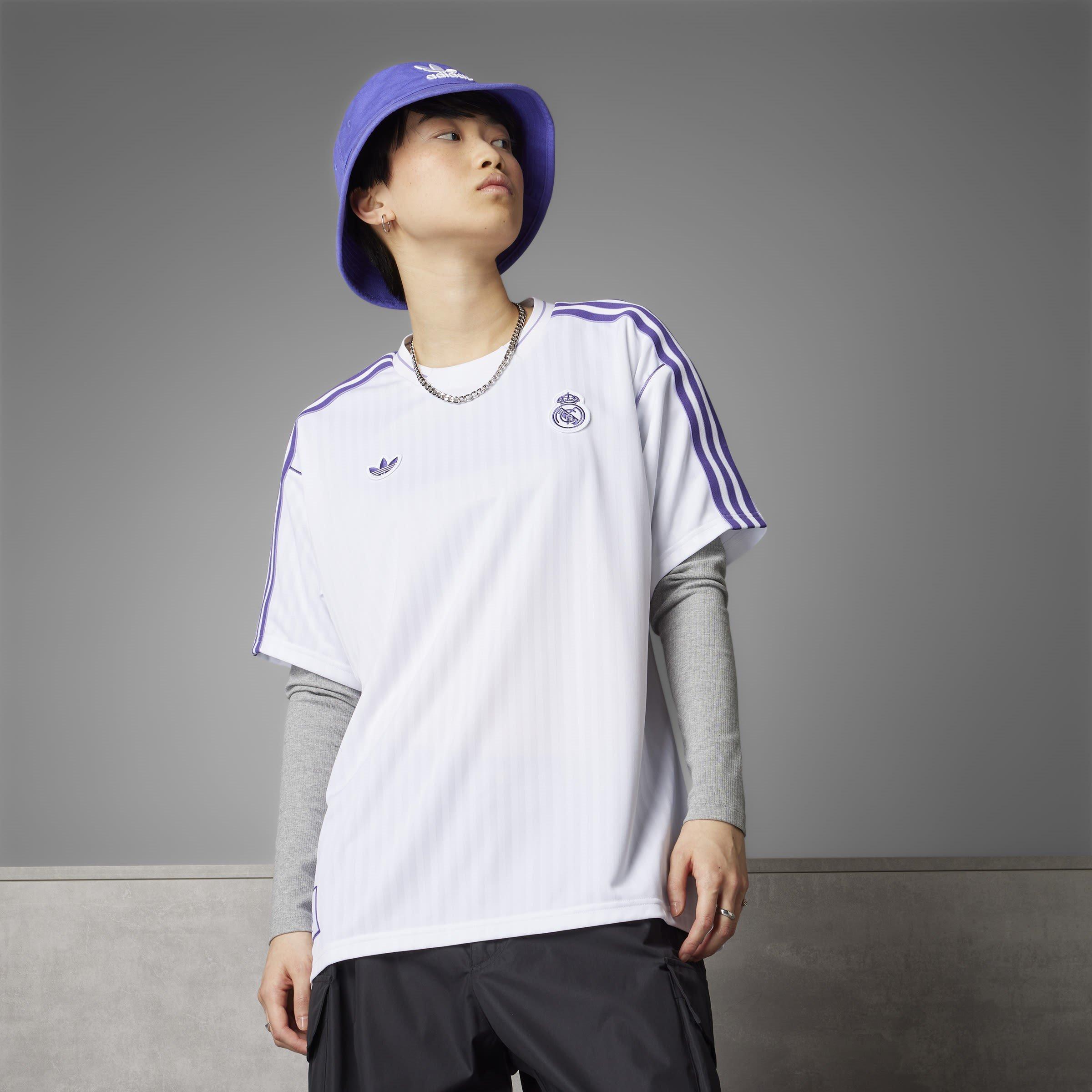 adidas Real Madrid Icon T Shirt Adults